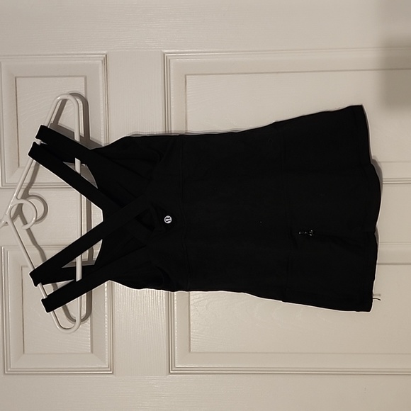 Lululemon Black Yoga Jogging Top w Pocket - Picture 2 of 4